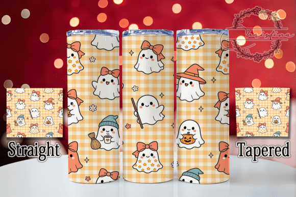Kawaii Ghost Halloween 20oz Tumbler