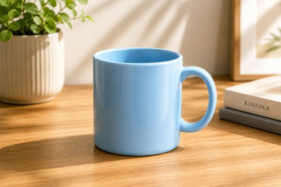 Modern Coffee Cup 3D Printable Mug Model – STL & OBJ Download - Image 2