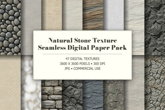 Natural Stone Seamless Digital Textures