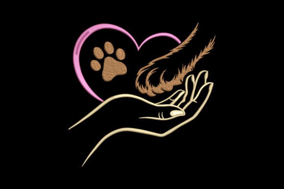 Paw Hand Heart