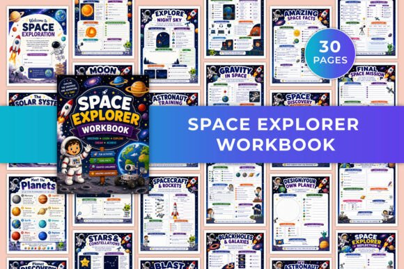 Space Explorer Workbook KDP Interiors
