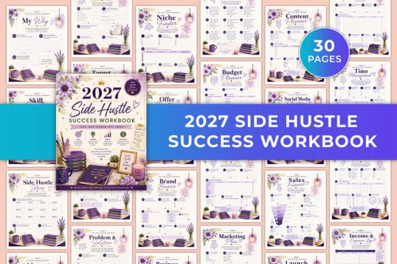 2027 Side Hustle Success Workbook KDP