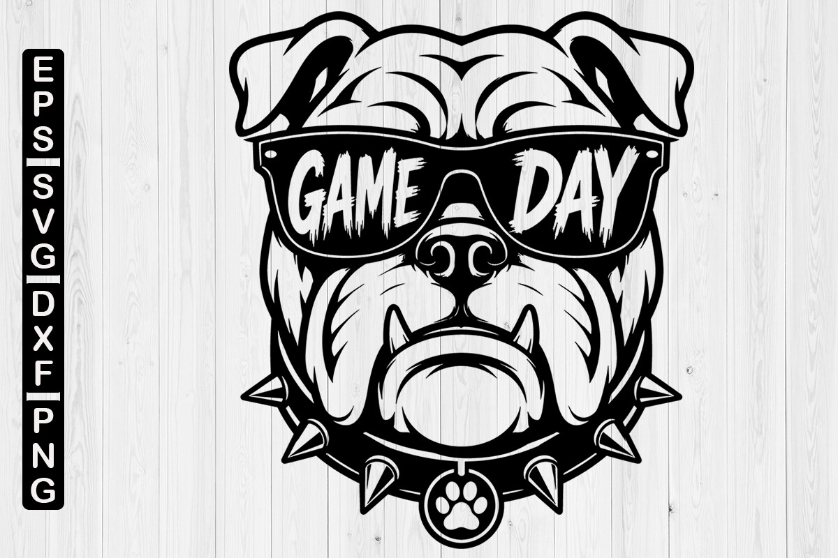 Bulldog Game Day,Bulldogs Football Svg