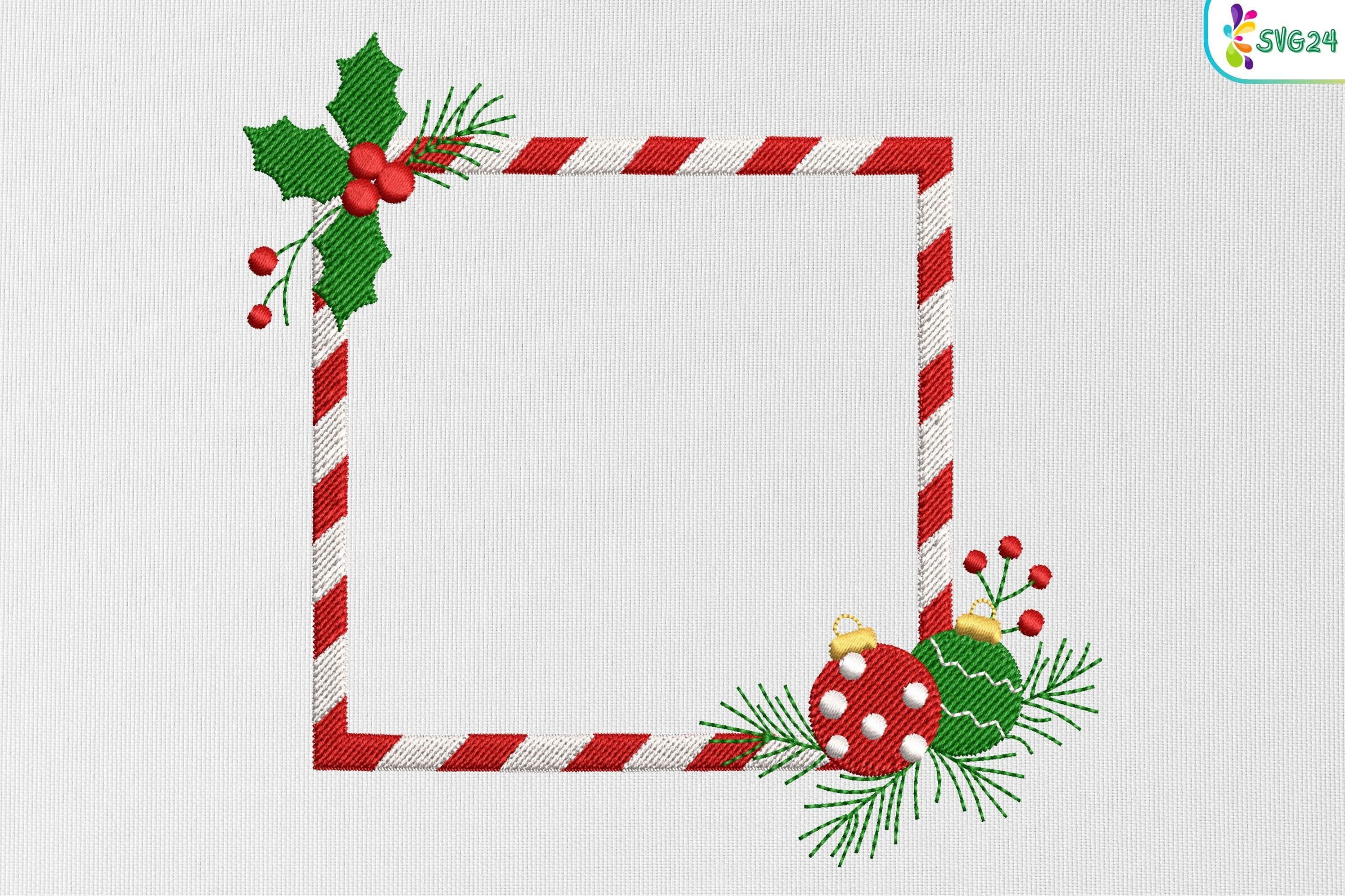 Candy Cane Border