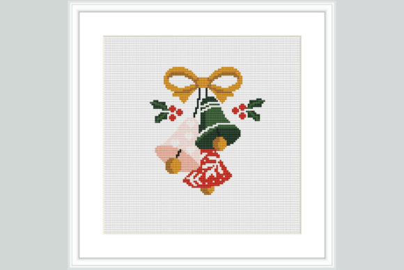 Christmas Bells Cross Stitch Pattern