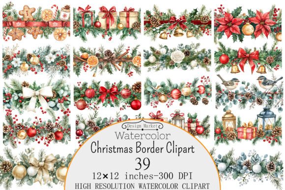 Christmas Border Clipart