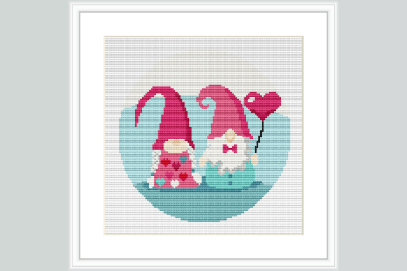 Christmas Gnomes Cross Stitch Pattern