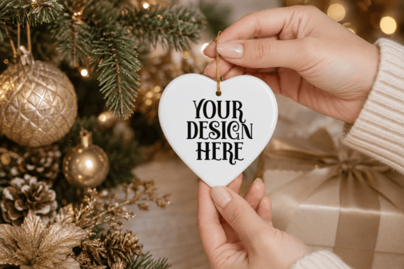 Christmas Ornament Mockup