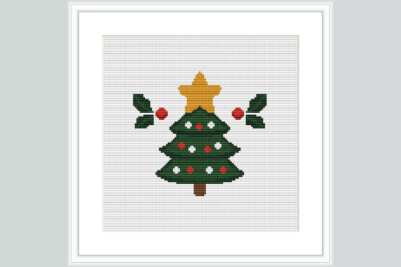 Christmas Tree Cross Stitch Pattern
