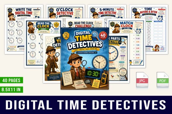 🕵️ Digital Time Detectives