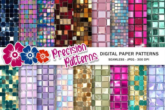 Disco Mirror Digital Paper
