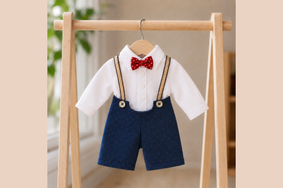 Doll Gentleman Outfit Sewing Pattern