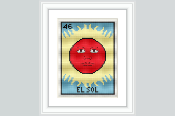 El Sol Cross Stitch Pattern