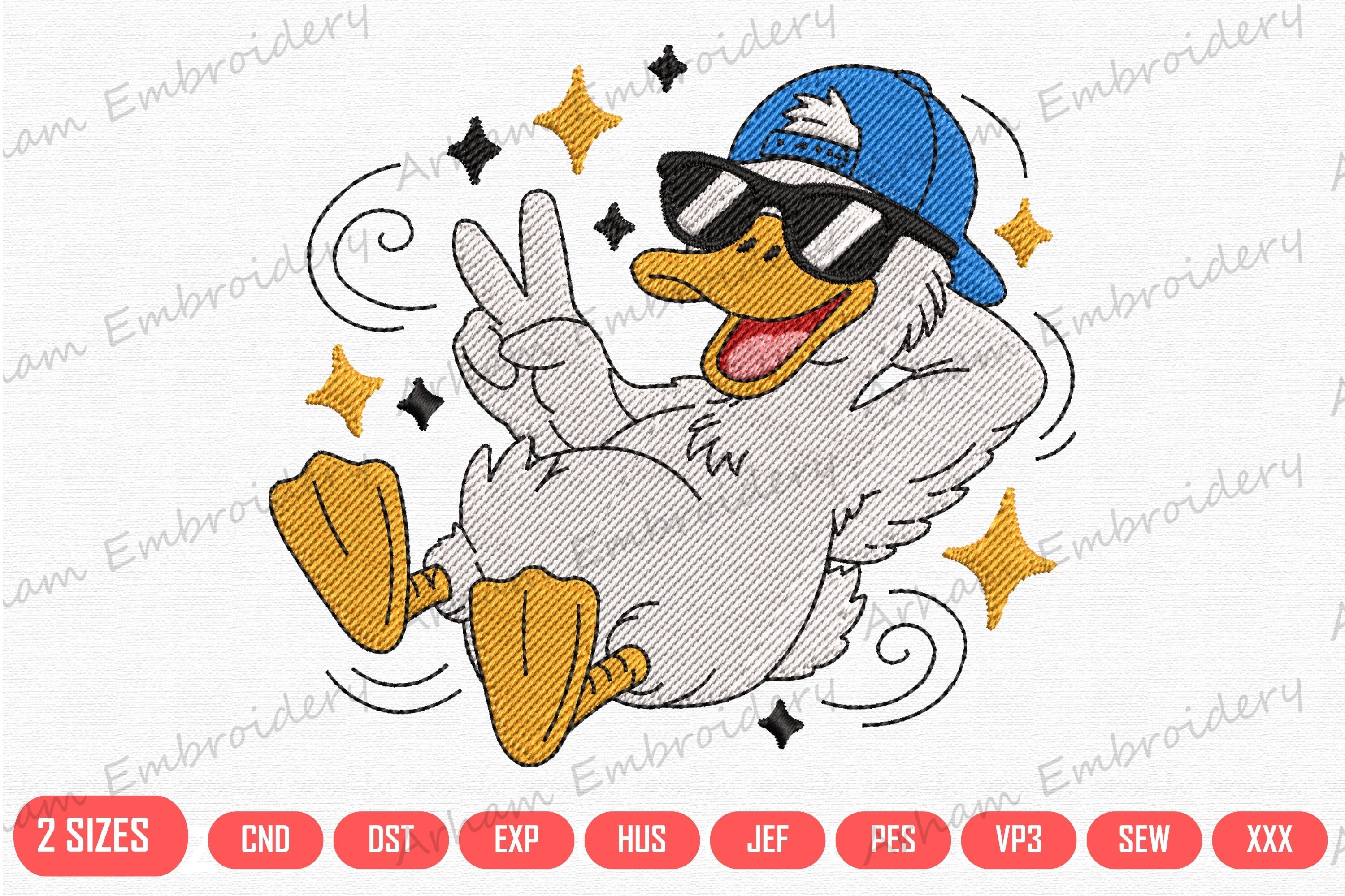 Funny Sunglasses Duck