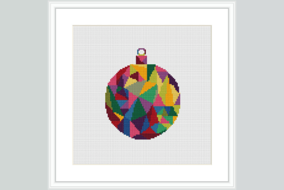 Geometric Ornament Cross Stitch Pattern