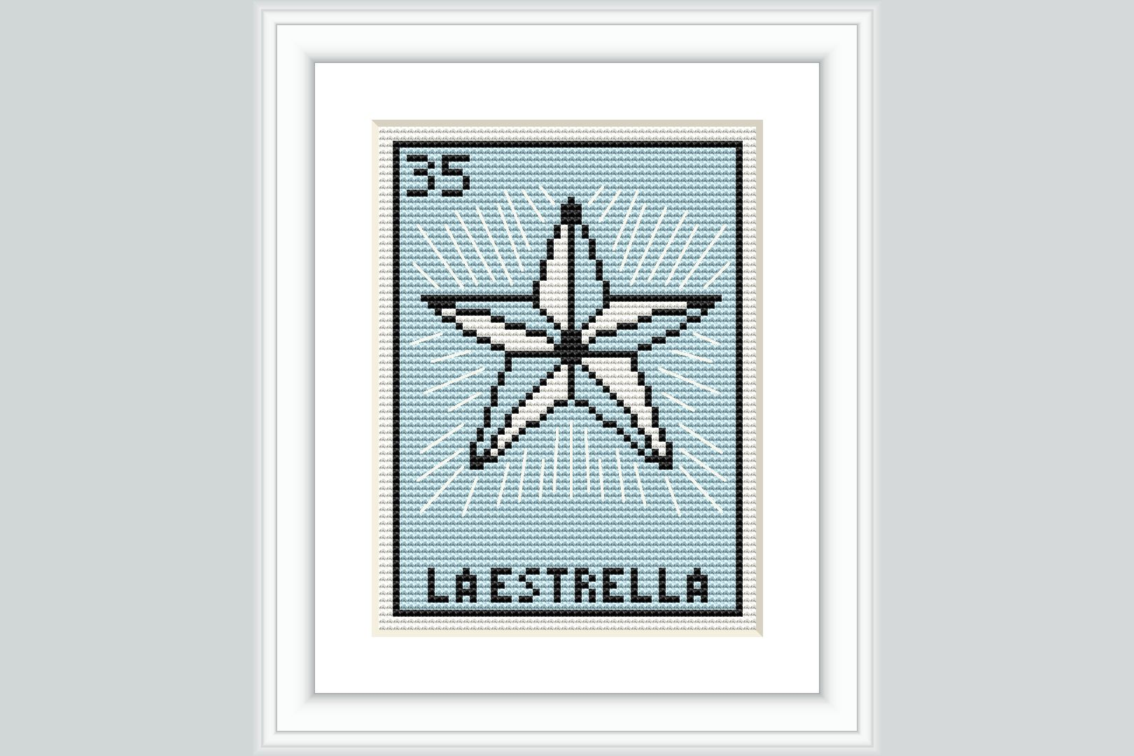 La Estrella Cross Stitch Pattern