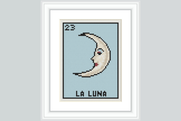 La Luna Cross Stitch Pattern