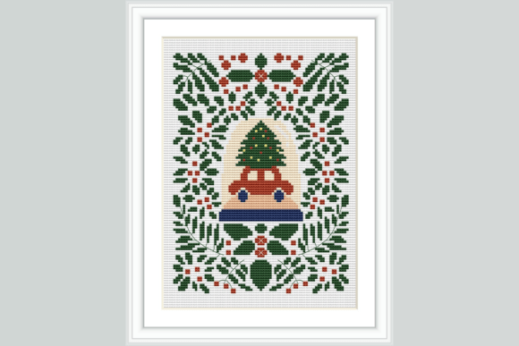 Nordic Christmas Cross Stitch Pattern