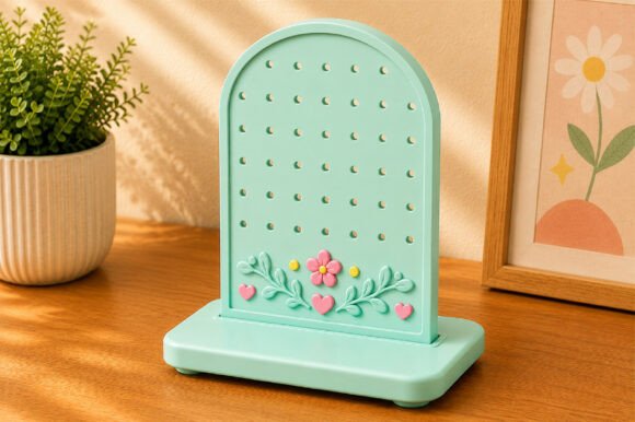 Pegboard Organizer 3D Print STL OBJ – Printable Storage for Workshop & Home Office - Image 2