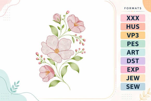 Ripple Pink Floral