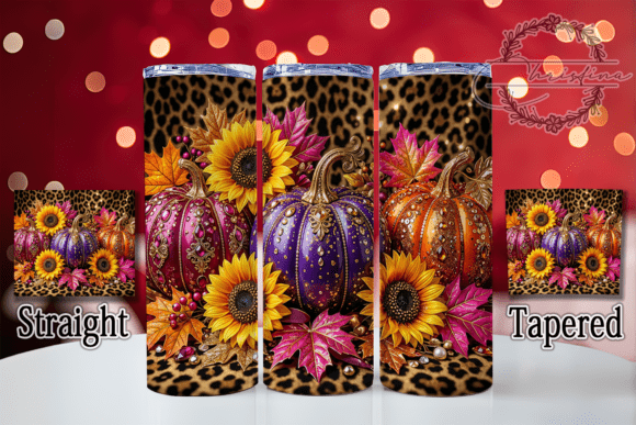 Royal Autumn Pumpkins 20oz Tumbler