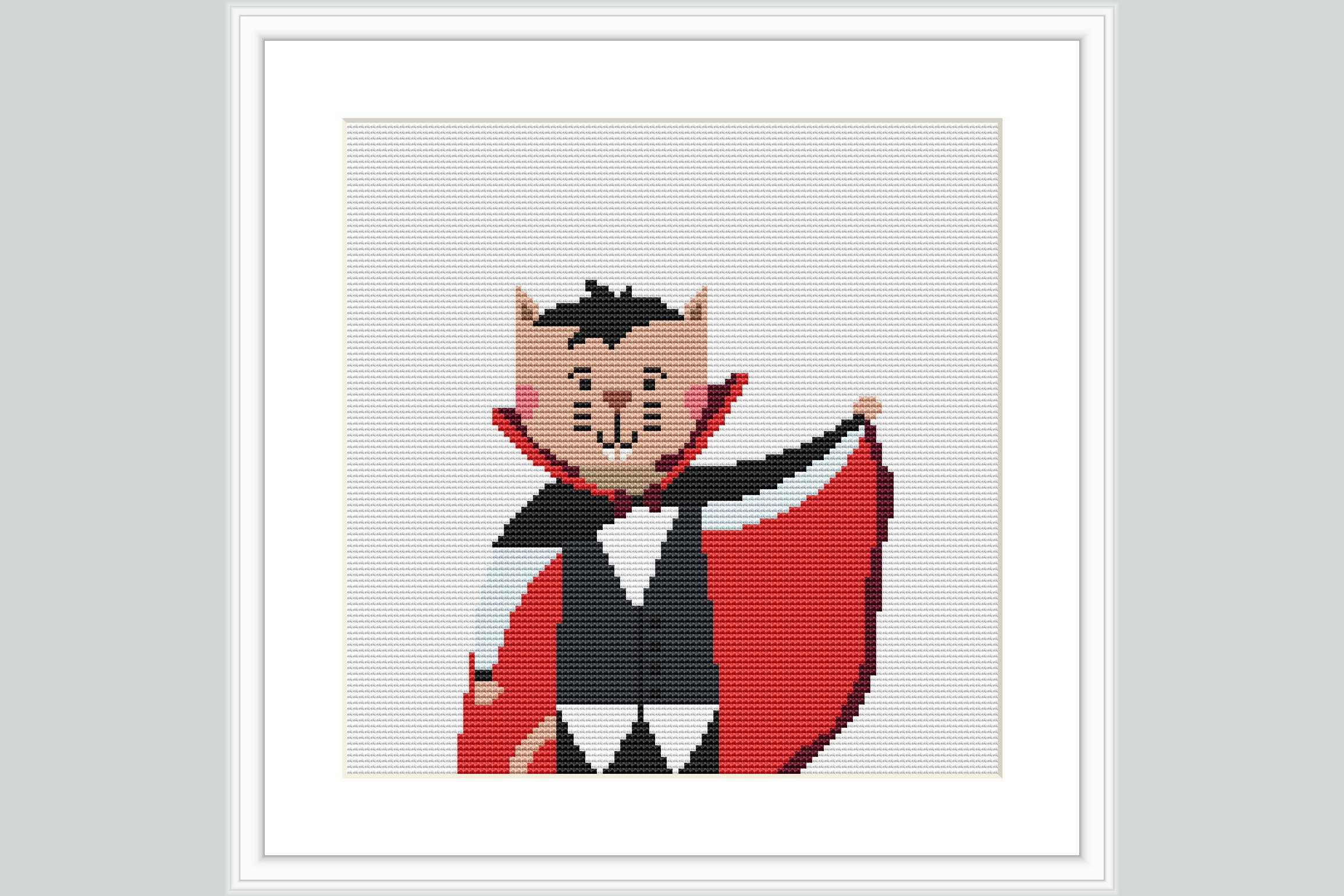 Vampire Cross Stitch Pattern