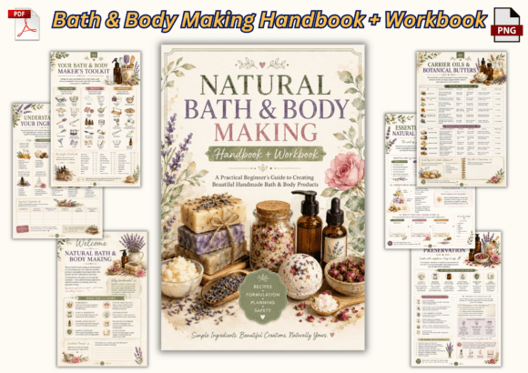 Bath & Body Making Handbook + Workbook