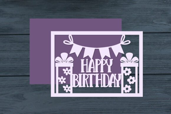 Birthday Papercut Card, Happy Birthday