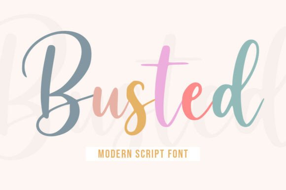 Busted Fonts