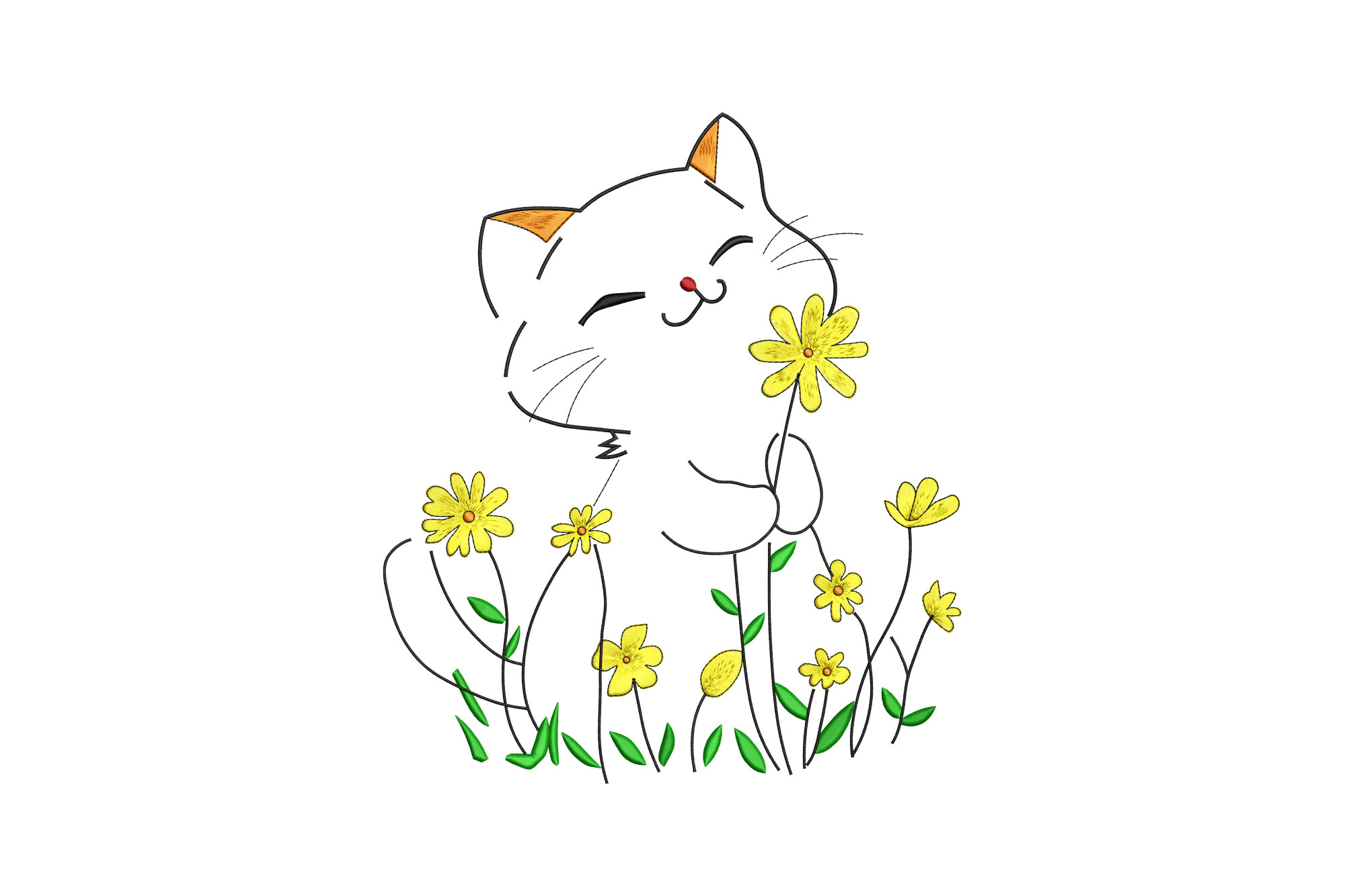 Cat Flower