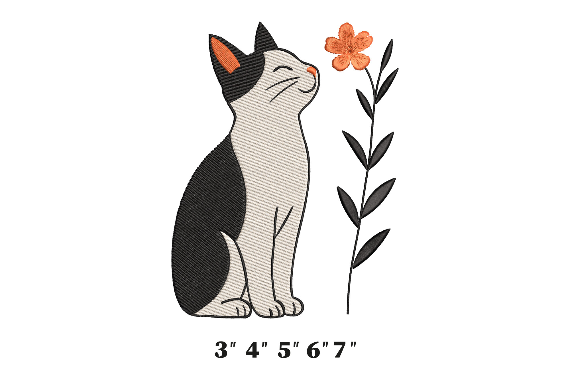 Cats with Flower