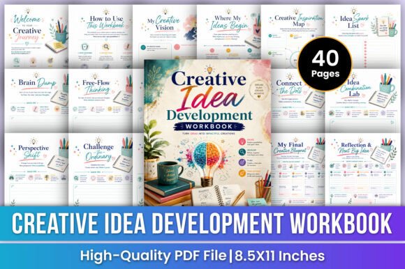 Creative Idea Development Workbook | Kdp