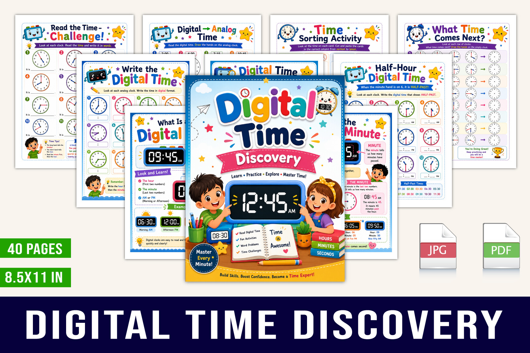 ⏰ Digital Time Discovery