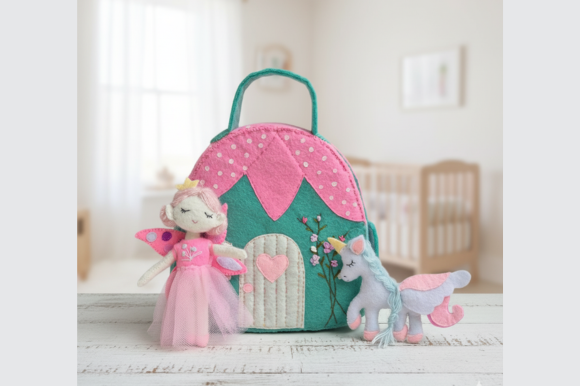 Felt Fairy Dollhouse Sewing Pattern