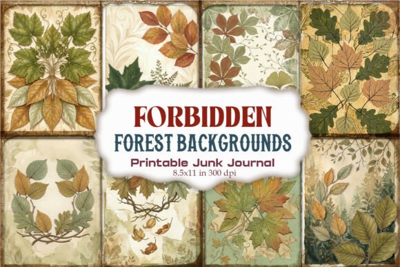 Forbidden Forest Backgrounds Junk Journa