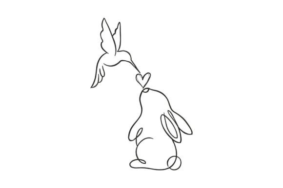 Hummingbird and Rabbit Heart
