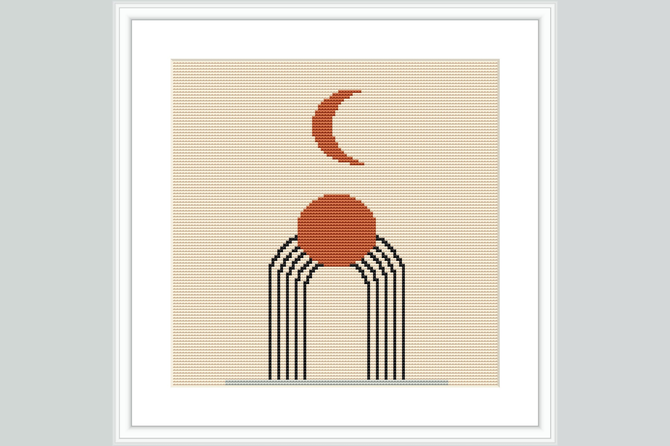 Moon and Sun Cross Stitch Pattern