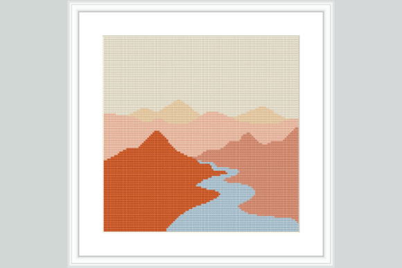 River Valley Cross Stitch Pattern