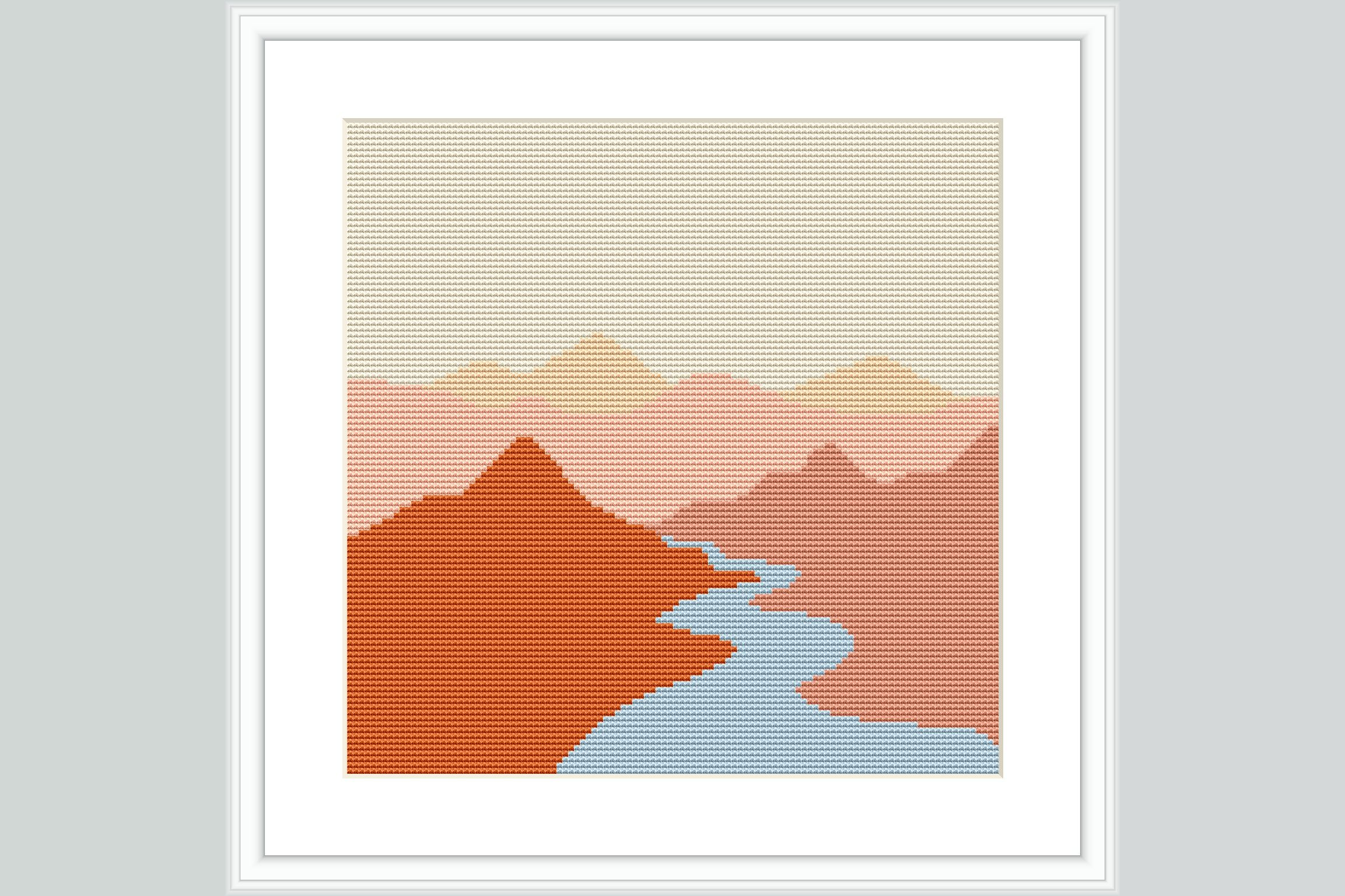 River Valley Cross Stitch Pattern