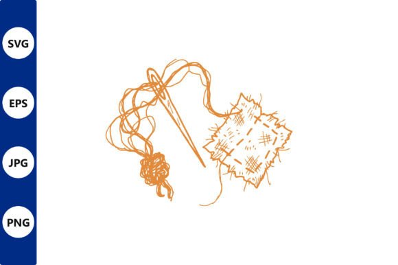 Rustic Botanical Line Sketch