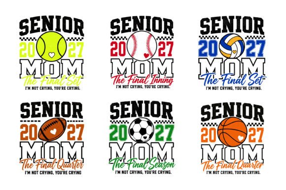 Senior Mom 2027 Sports Bundle