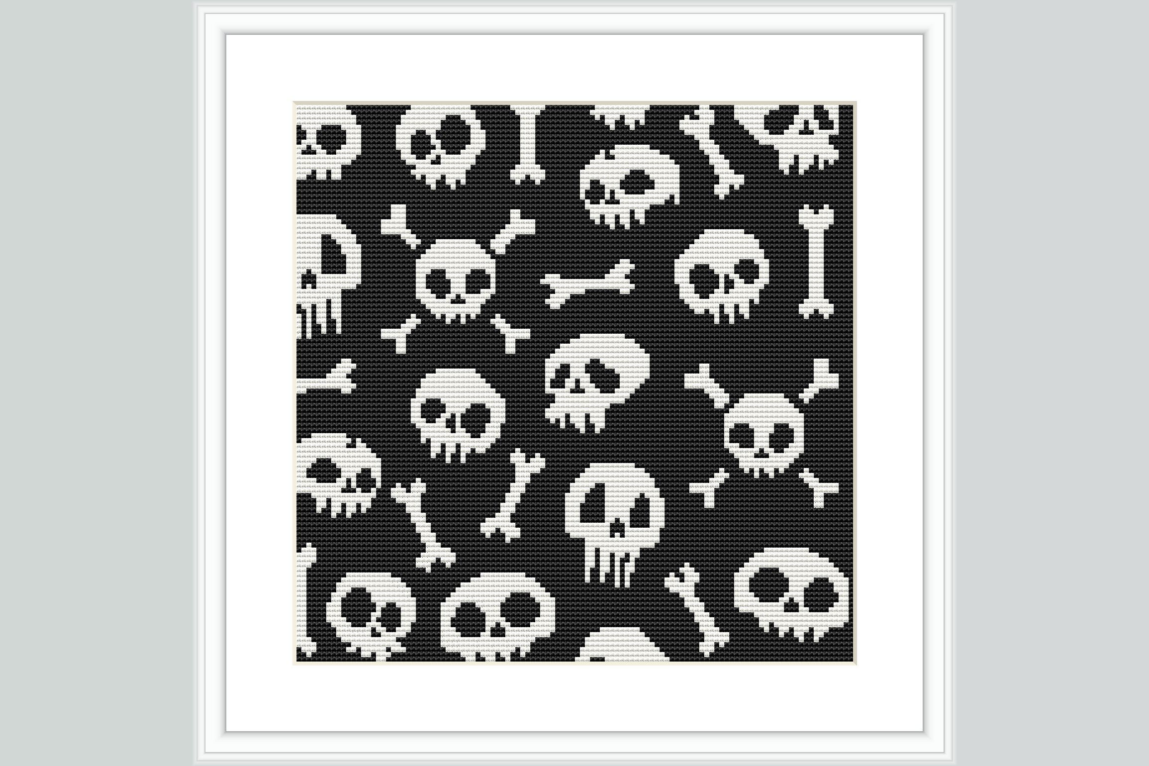 Skulls and Bones Cross Stitch Pattern