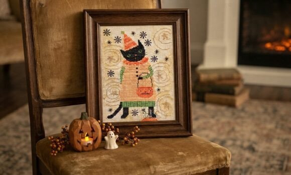 Tabby's Halloween – Cross Stitch Pattern