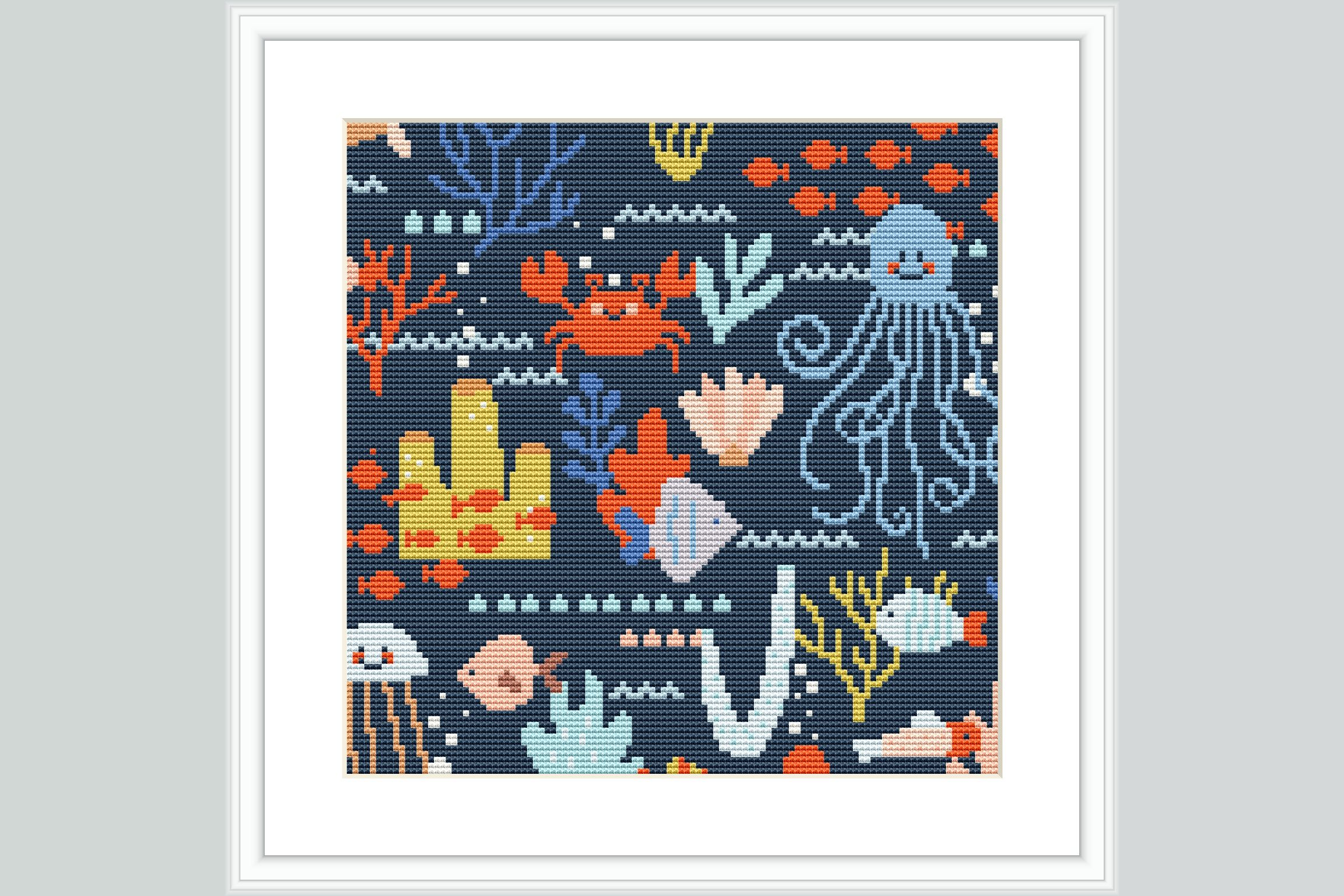 Under the Sea Cross Stitch Pattern