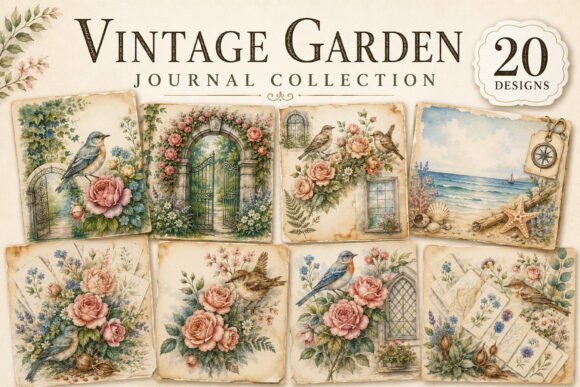 Vintage Garden Junk Journal
