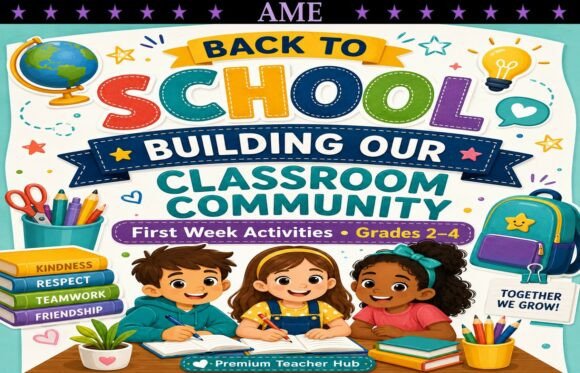 Back to School Classroom Community Activ