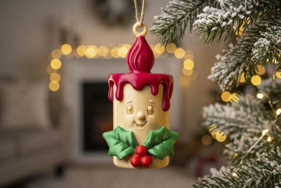 3D Printable Christmas Santa Claus STL File - Festive Holiday Figurine - Image 9