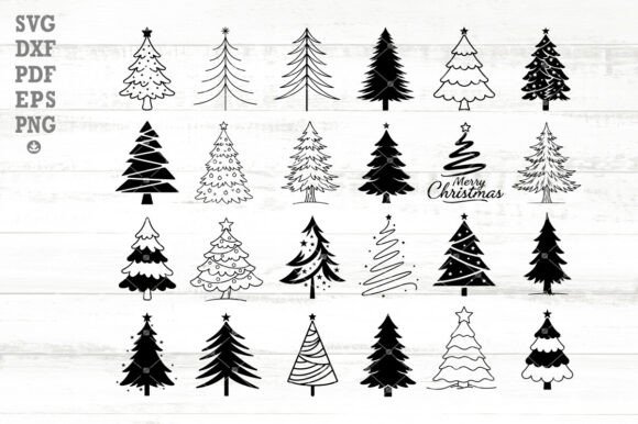 Christmas Tree SVG Bundle