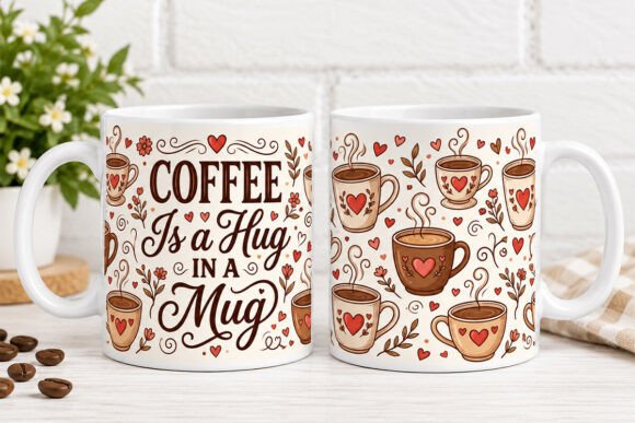 Coffee Is A Hug In A Mug Free