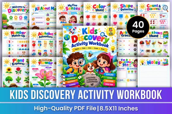 Kids Discovery Activity Workbook | Study